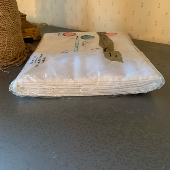 VINTAGE, State Pride, 1 Flat White sheet NEW in package, full size never opened. - Picture 5 of 6